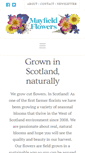 Mobile Screenshot of mayfieldflowers.co.uk